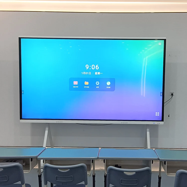 Digital interactive whiteboard smart board for school or office whiteboard