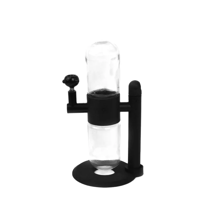 New Gravity Hookah Nylon polyethylene plastic plus high temperature resistant glass material Handheld direction can be adjusted