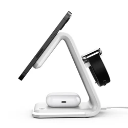 Trending Products 2022 New Arrivals home Mobile Phone 4 In 1 Magnetic 15w 10w Qi Fast Wholesale Best Wireless Charging Station