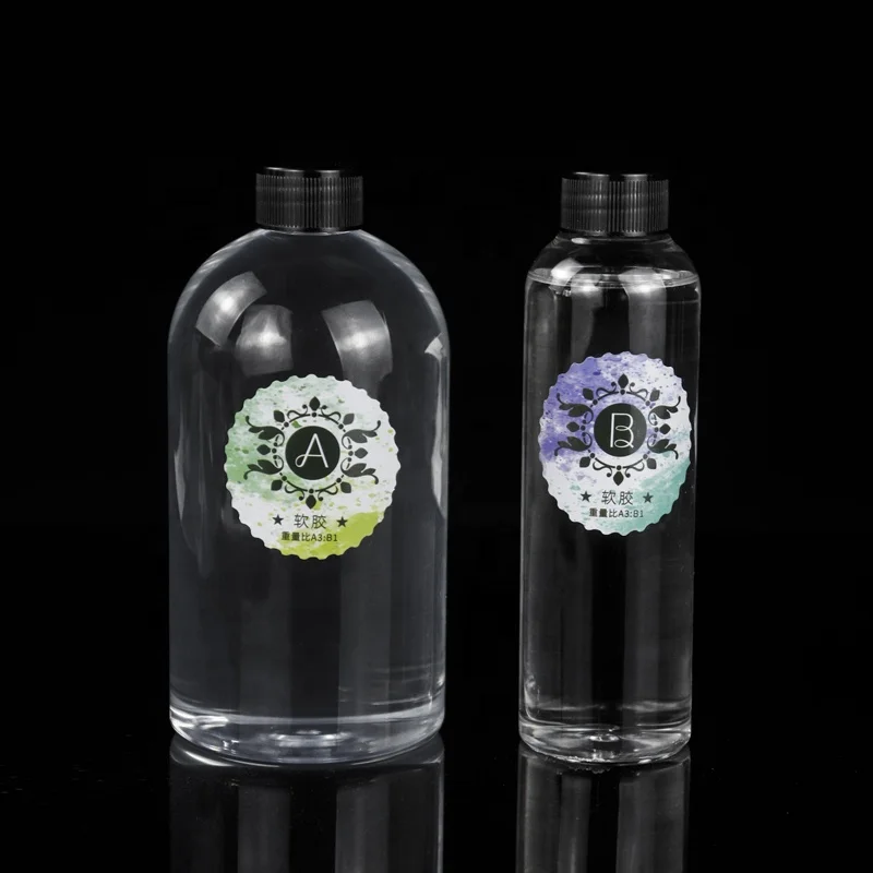 Popular Moule Pour Resin Epoxy Epoxy Cob 3:1 AB Gule 400G Set High Transparent Epoxy Resin Soft Glue For Mobile Shell Cover