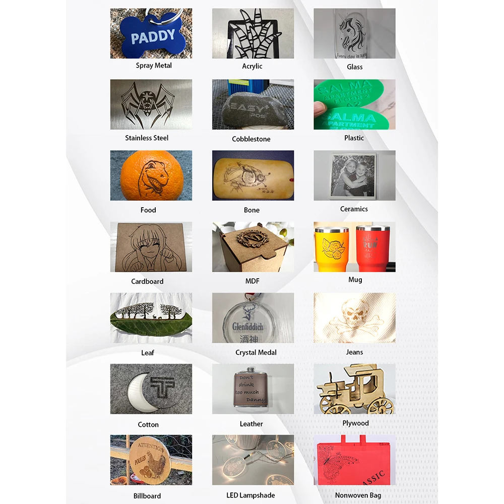 TWOTREES TTS 20W Desktop Commercial 500mm/s Speed 0.01mm Engraving Erecision Air Assist carbon dioxide laser engraving machine