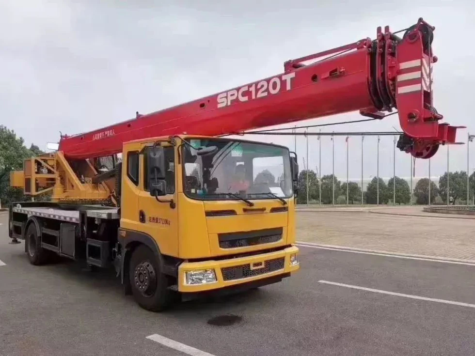 Small Mobile Crane Different Type Truck Crane 12 Tons Spc120t