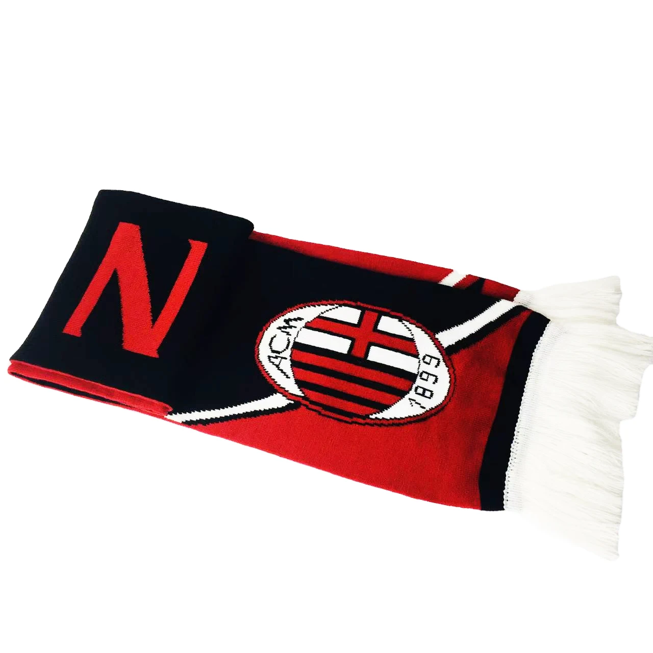 Knitted scarf Palestine football team scarf for Middle East countries football custom Fan scarf