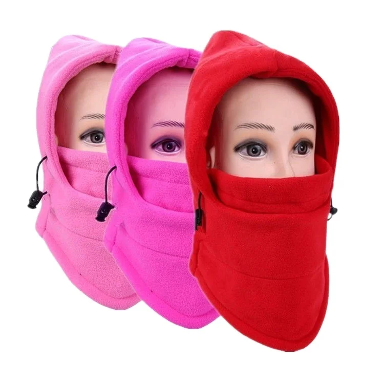 Cycling Balaclava Mask Wholesale  Men  Polar Fleece Winter  Ski Mask Custom Women Windproof Fleece Balaclava  Hat