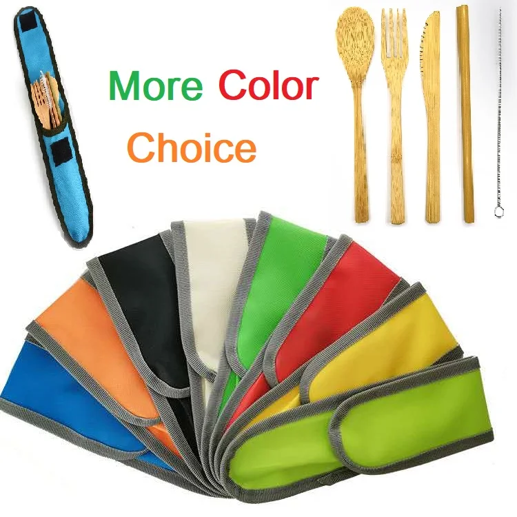 Hiking Bamboo Cutlery sets