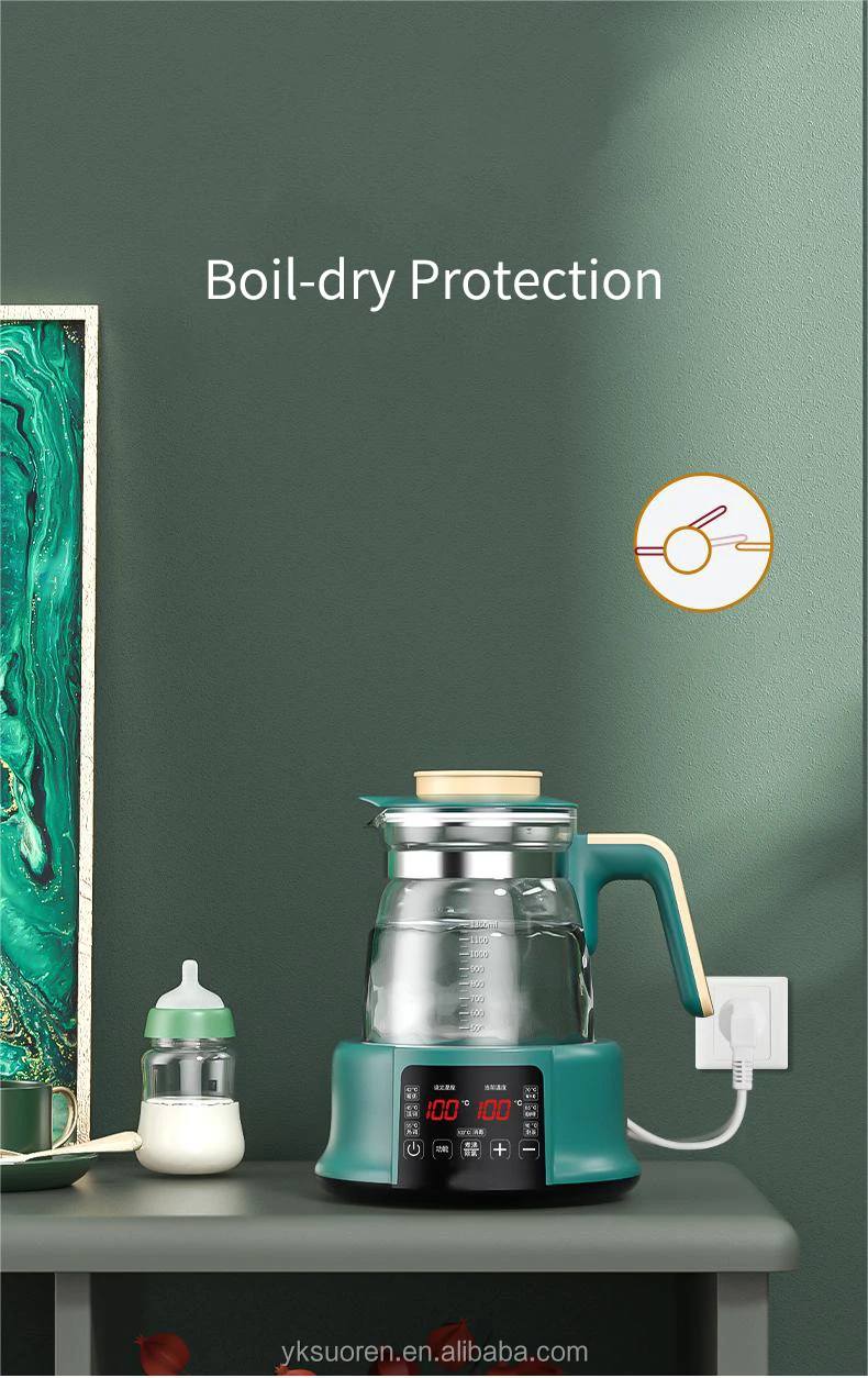 baby milk maker multi-functional warmer hot water heater electric kettle keep warm rapid  heating tea coffee