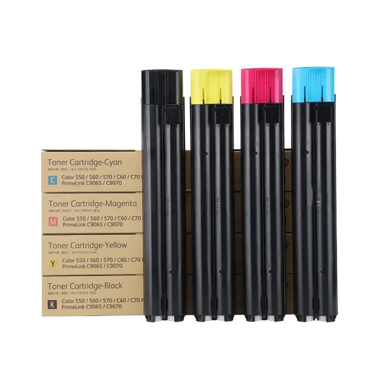 high quality Japan Fuji genuine original C550 C560 Color toner cartridge for Xerox Docucolor 550 560 570 C60 C70 Tonner.