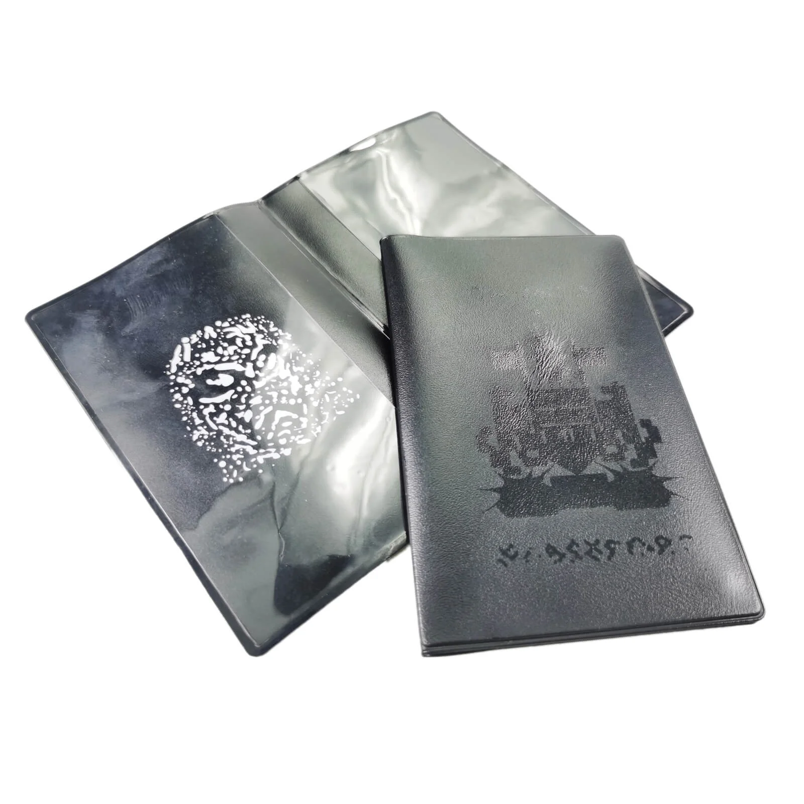 Customized Plastic PVC Envelope Holder, Folding Document Card Wallet