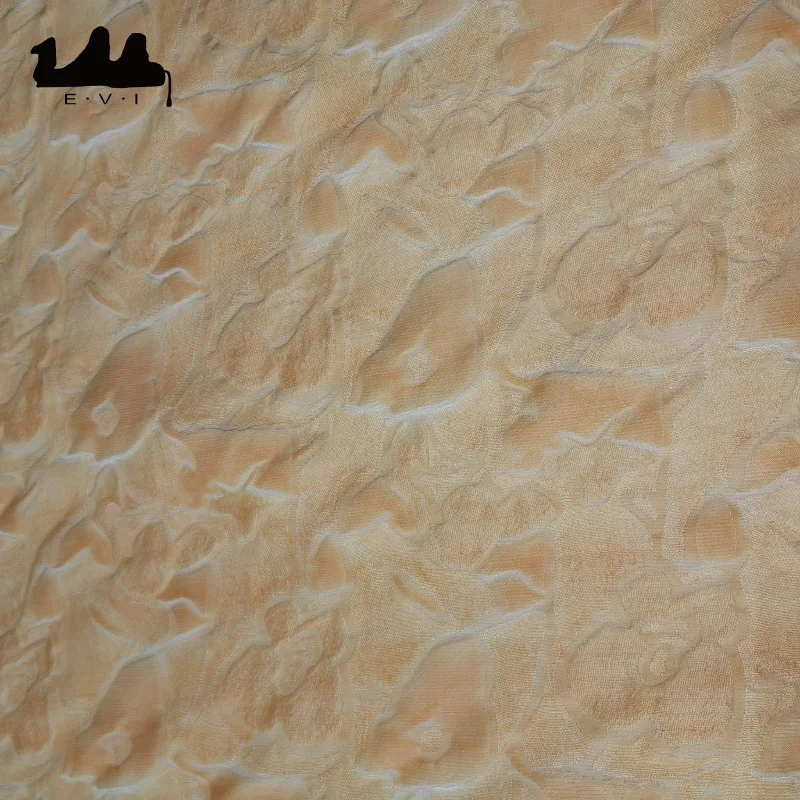 
Jacquard Custom Viscose Wool dirty dye fabric for garments 