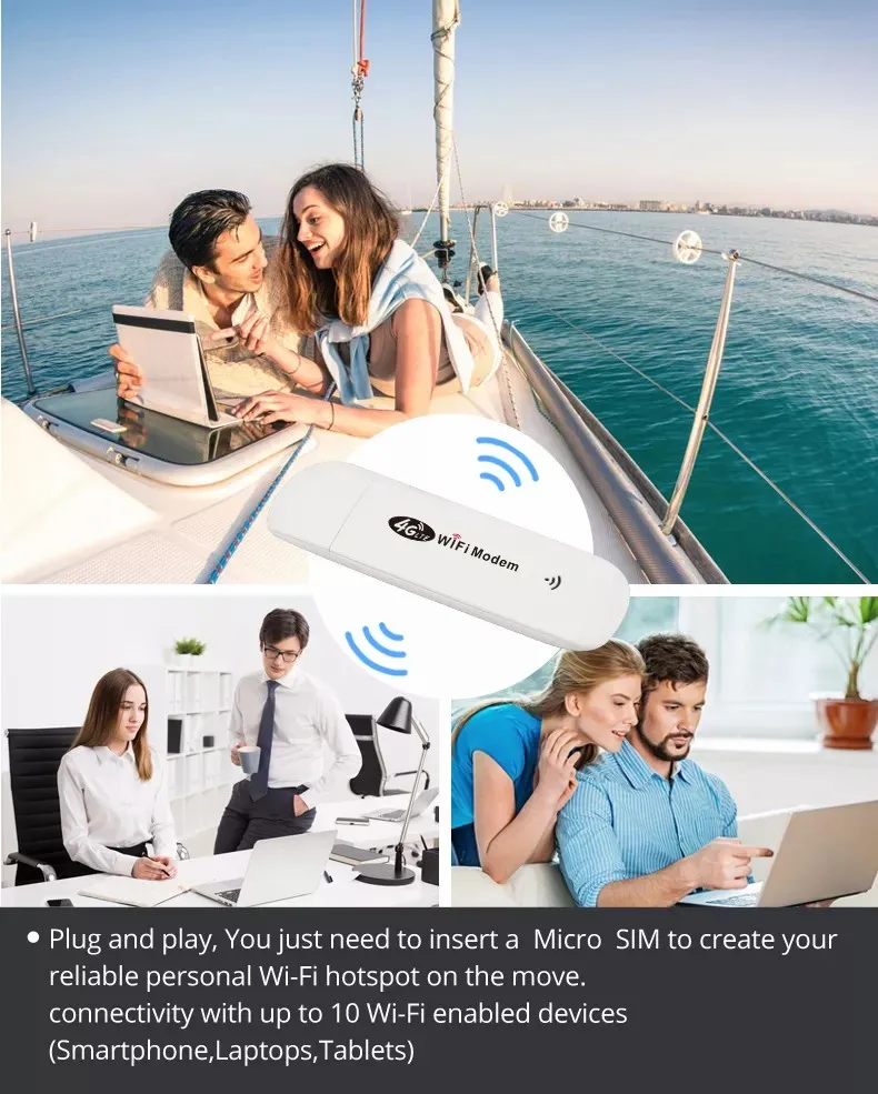 Pixlink Global Edition 150Mbps Custom Bands Wireless Mobile Hotspot 4G Dongle USB Modem 4g LTE Wifi Router With SIM Card Slot