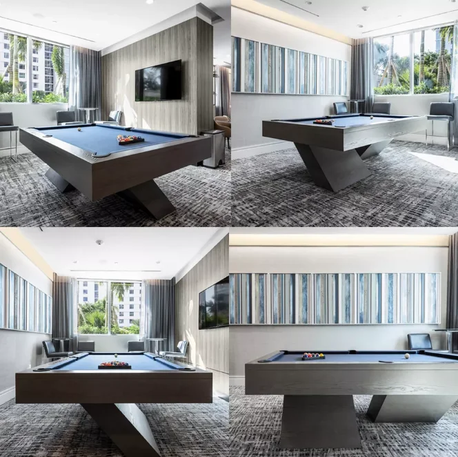 2024 Online shop cheap price best sale modern design professional billiard table 7ft 8ft 9ft indoor games table with cpba cloth