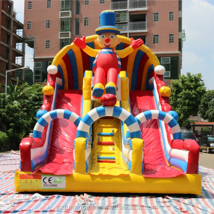 Надувная горка для прыжков, гигантская надувная сухая горка для детей и взрослых