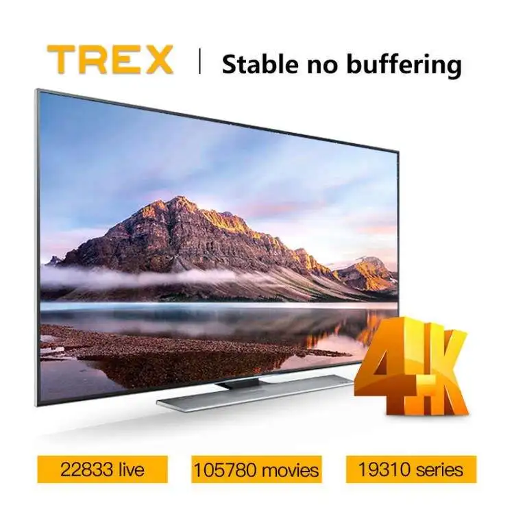 4K High Quality Wholesale M3u IPTV Reseller Panel with Magnum Bfast Livego Trex Cobra Datoo Dino Megaott Crystal IPTV Credits