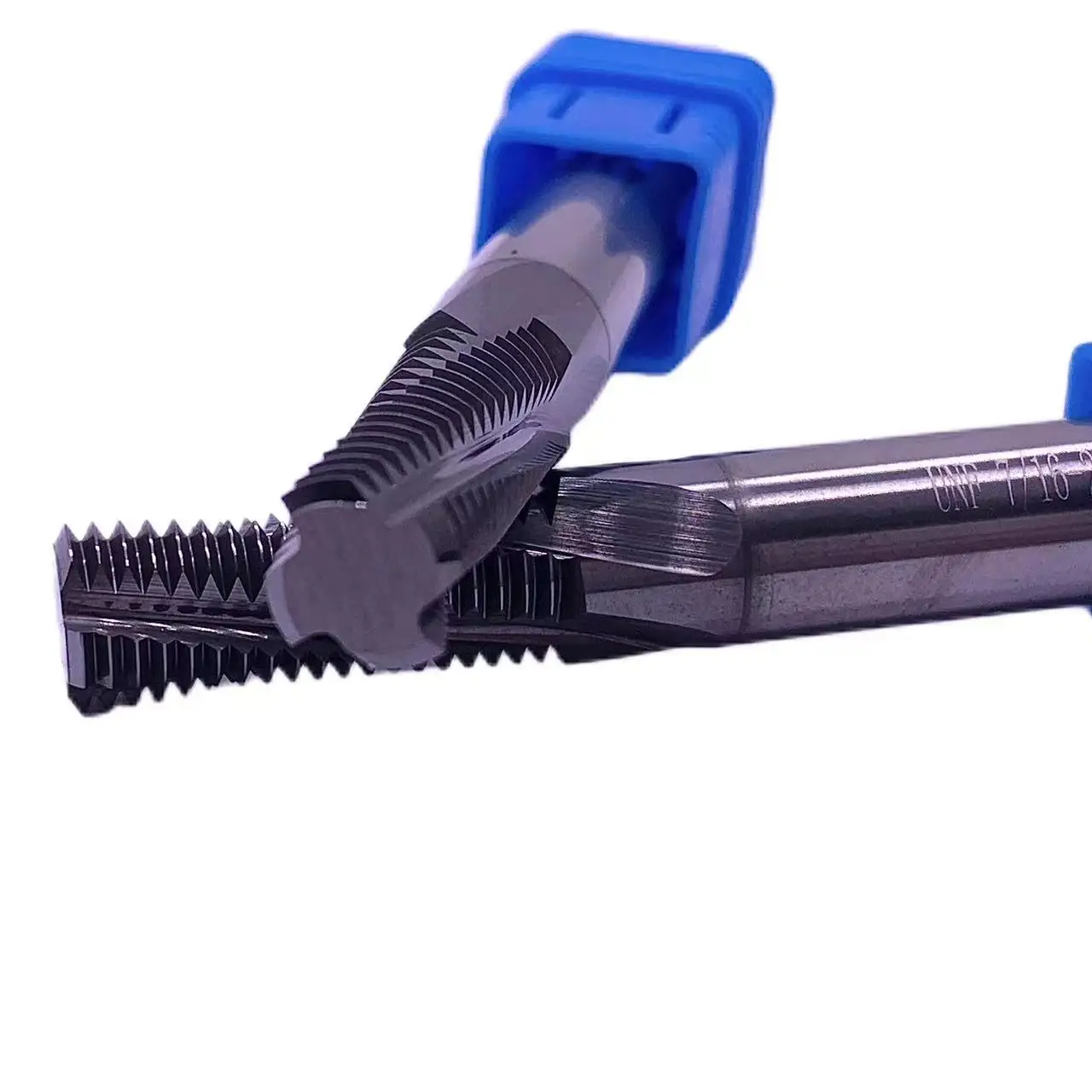 Full-Tooth Thread End Mill Cutter Solid Carbide Inserts CNC Lathe Router Bit Threading Milling Cutter For Steel Cutting Tool