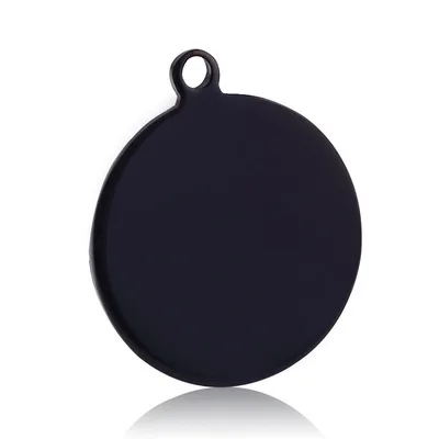 
Blank DIY Personal Engrave Gold Colors Stainless Steel Jewelry Lover Jewelry Round Bitcoin Pendants For Necklace 