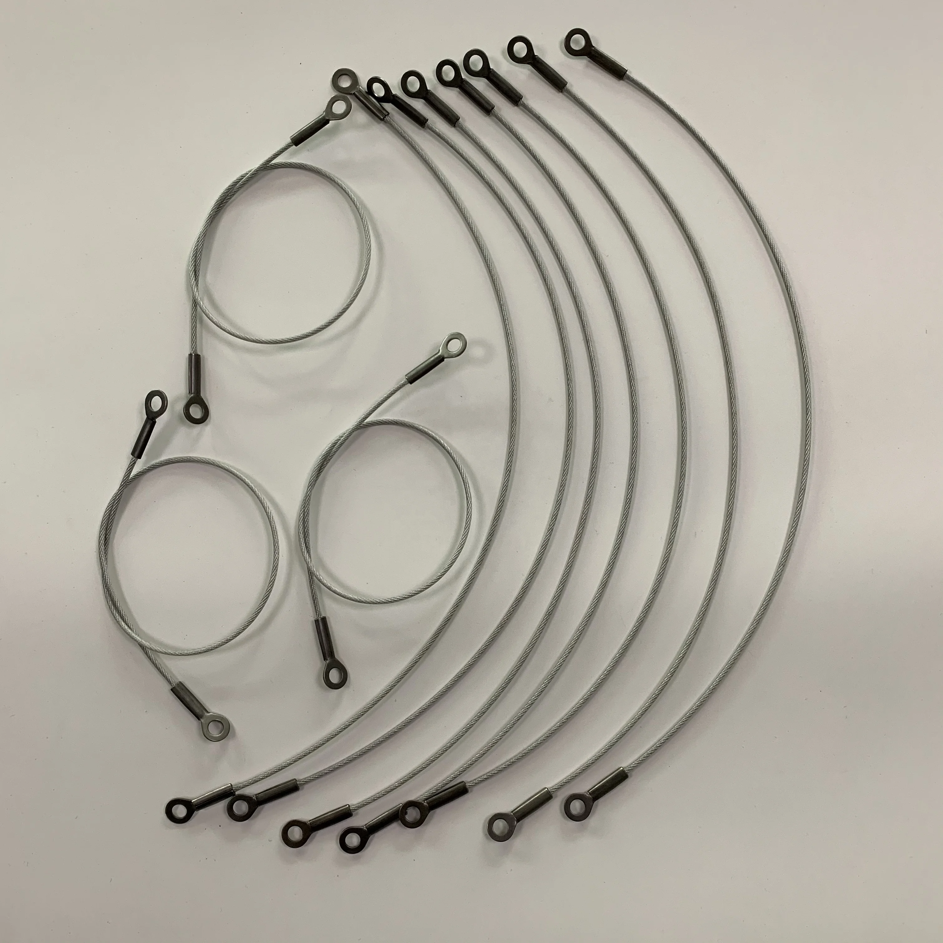 C-Pin, оцинкованная стальная проволочная веревка, металлическая проволочная клемма из нержавеющей стали, стальная проволочная клемма для обжима проводов