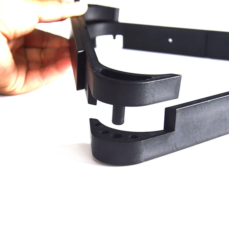 Portable Multi-Purpose 2-in-1 Tripod Black Plastic Triangle Frame Chinese Eight-Three-Angle Frame Diamond Frame PoolTP-0602