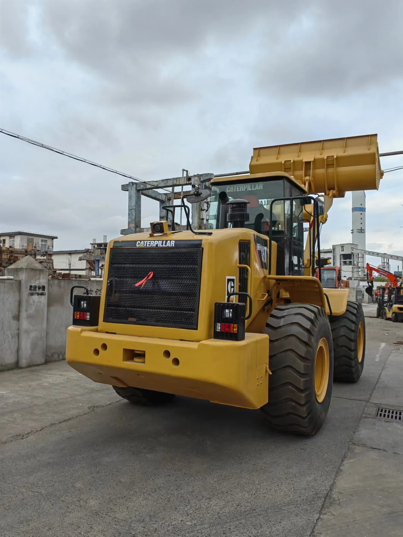 Caterpillar front wheel loader CAT 966H for sale used loader