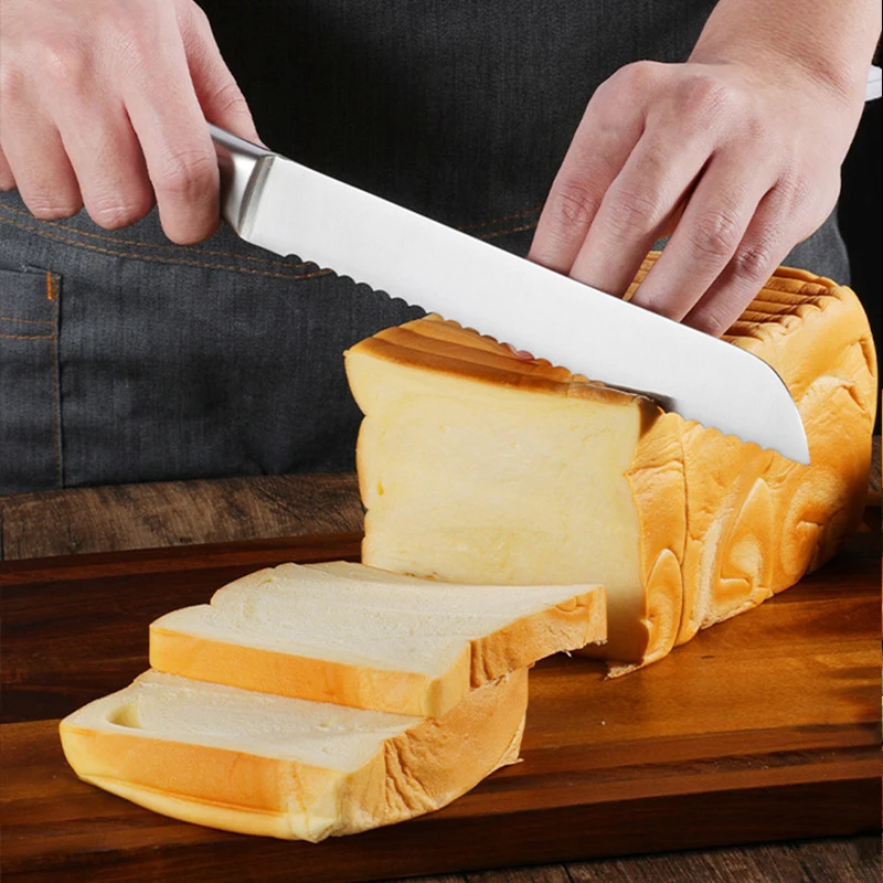 Top Seller 15 Pieces Kitchen Knives Stainless Steel Hollow Handle Self Sharpening Chef Kitchen Knife Set With Block