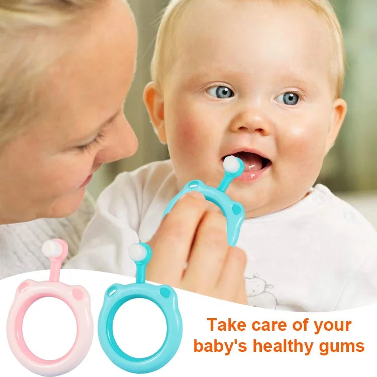 Cepillo De Dientes Para Bebe Waterproof Toddler Manual Baby Tooth Brush 360 Silicone Travel Kids Toothbrush