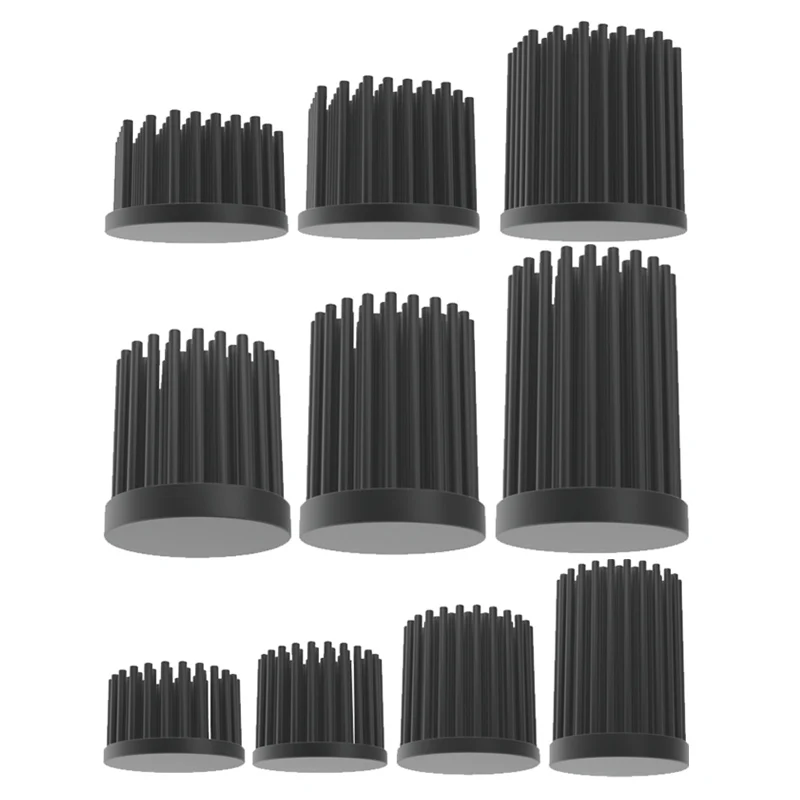 Oem Aluminium Square Heatsink Aluminium Extrusions Round Shape Heatsink Aluminium Profile