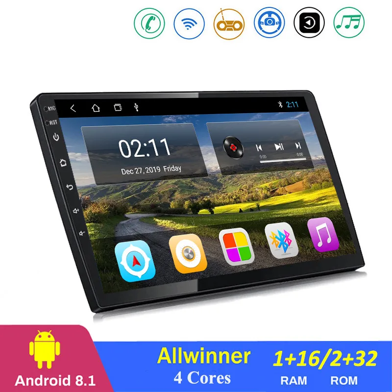  T3L 9 дюймов/10 дюймов Универсальный Android 10 0 экран с WIFI Bluetoo GPS