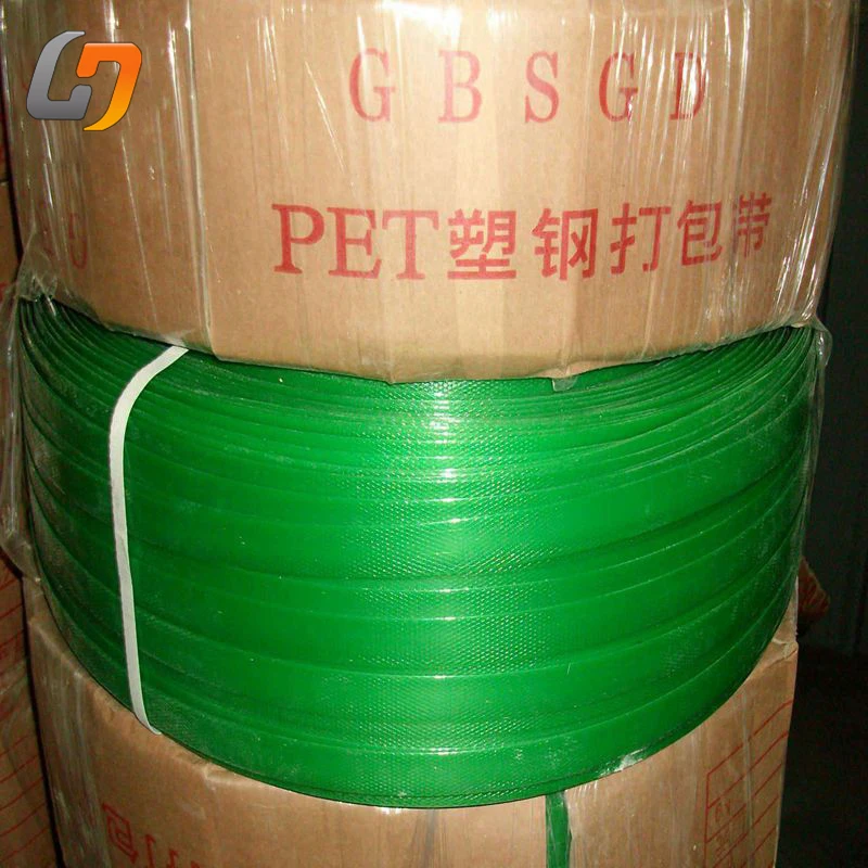 16-19mm Polyester Polyethylene Band Green PET Plastic Steel Packing Belt Strap