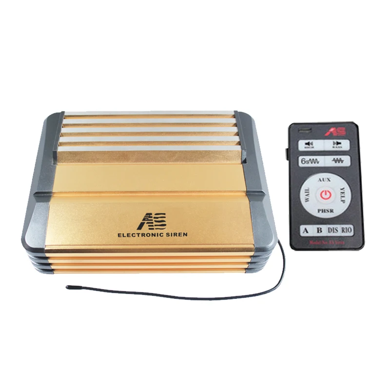 Wireless remote control 600watts car vehicle auto electronic siren speaker horn