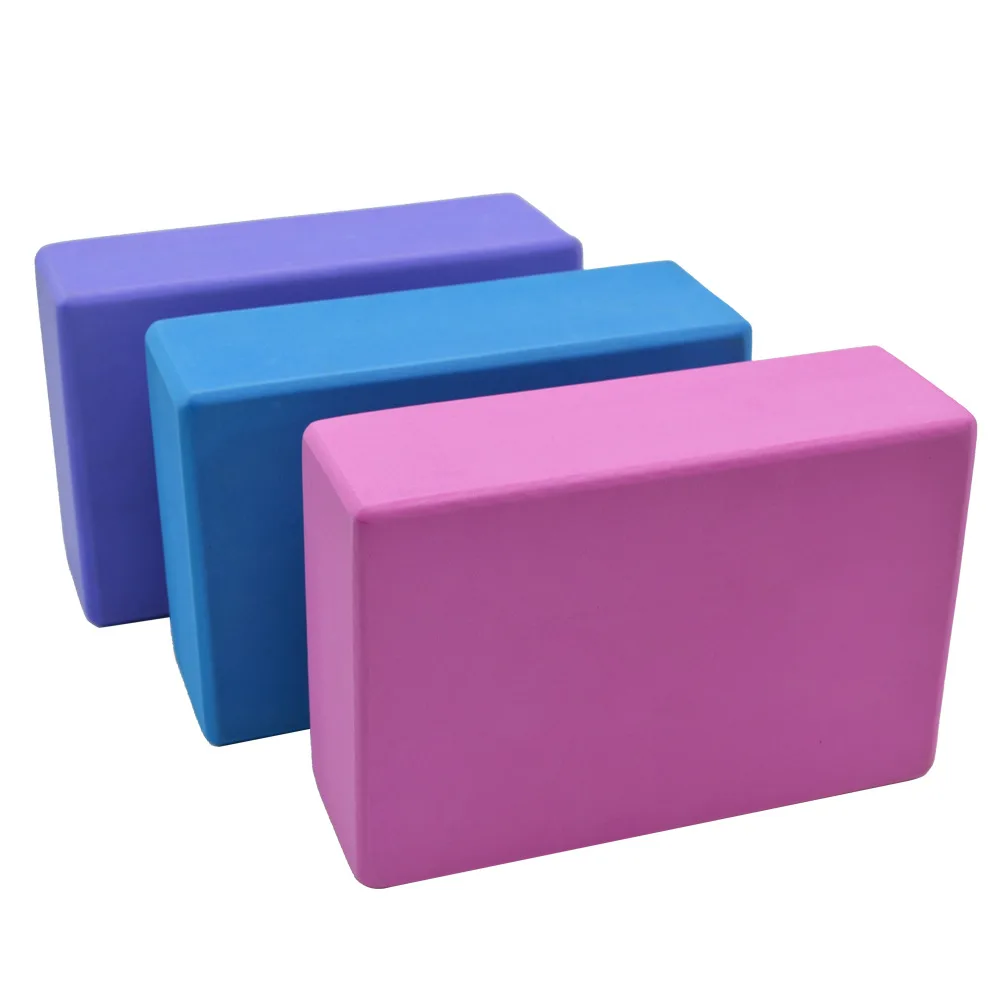 Wholesale High Density Odorless EVA Foam Yoga and Fitness Block Soft Brick for Pilates and Exercise