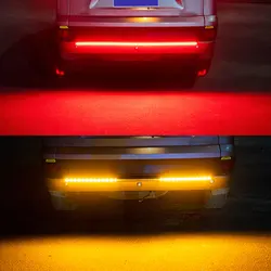 Truck Tailgate Strip Bar Turn Signal Light Parking Brake Light Waterproof Reverse Lights 48 60 Inch For Jeep SUV