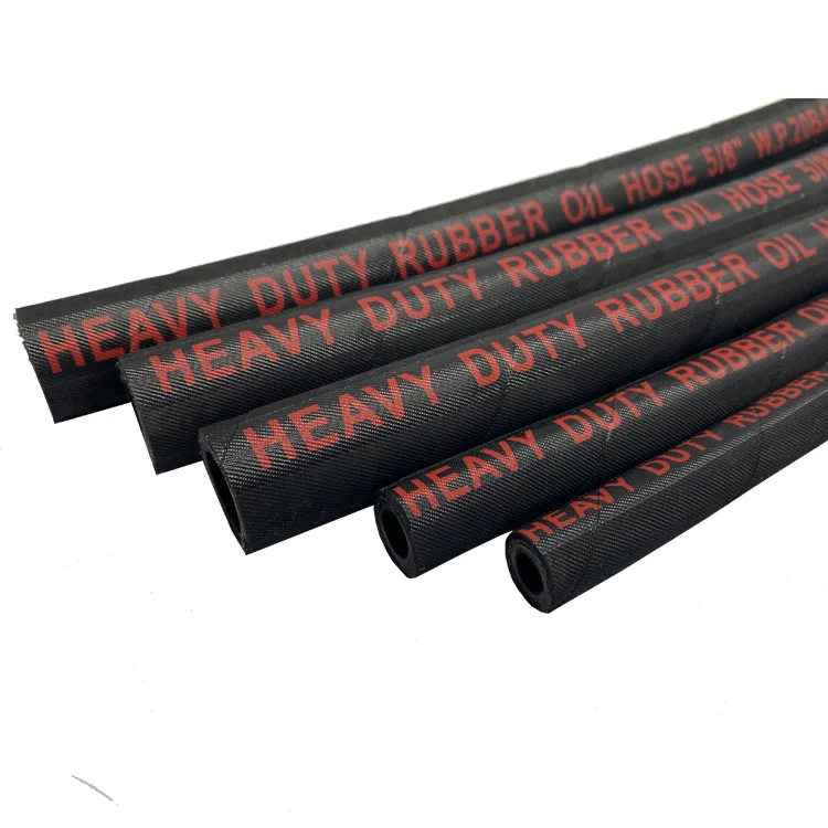 Supply Customized Industrial High Tensile Helix Steel Wire Reinforcement Air Water Oil Hydraulic Rubber Hose