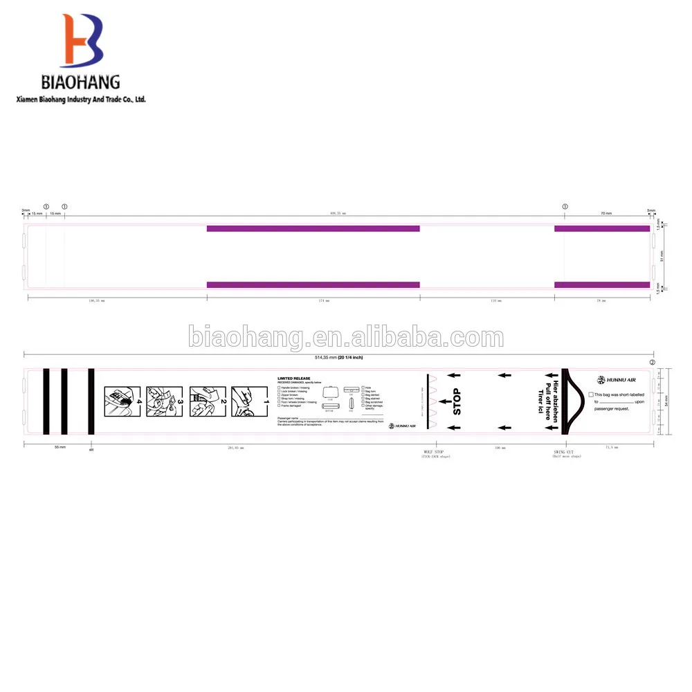 
Professional Airline luggage tag with low price 