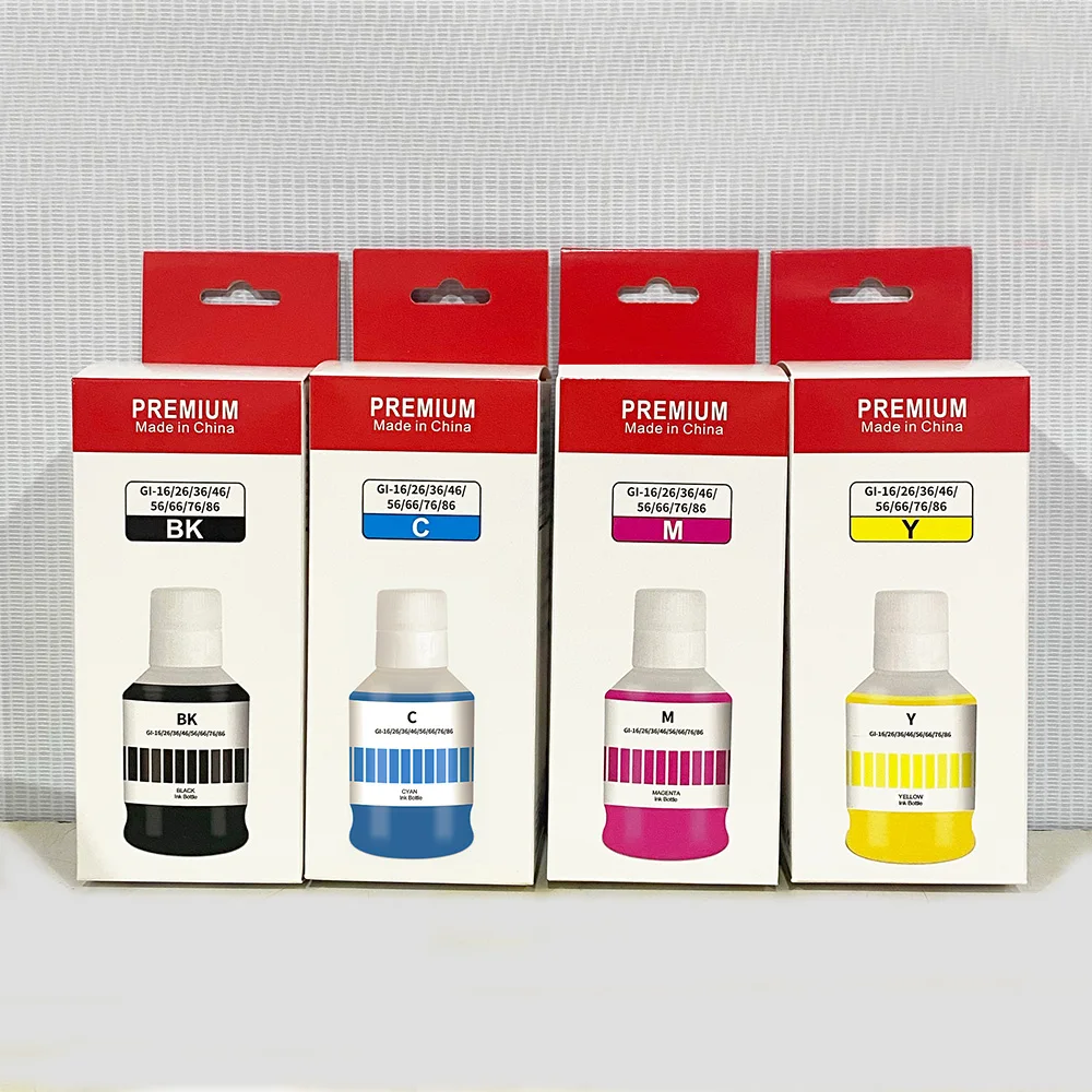 Refill Ink GI-16 for Canon MAXIFY GX6010 GX7010 water based high quality Bulk ink bottle