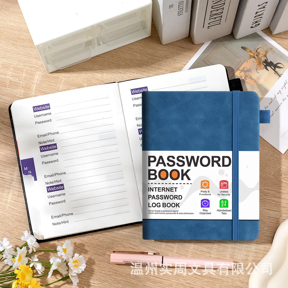 High quality Customizable LOGO notebook Elastic band Pen holder Waist Seal Minutes of meeting office supply
