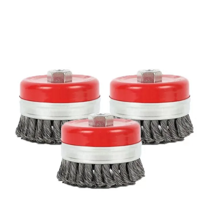 China Factory High Tensile Carbon Steel Twisted Wire Cup Brush