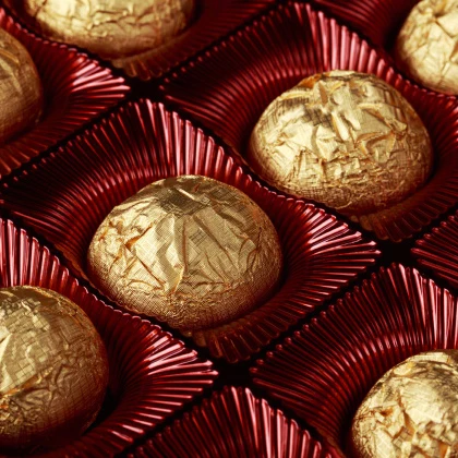 
corrugated aluminum foil for chocolate paper hamburger wrapping 