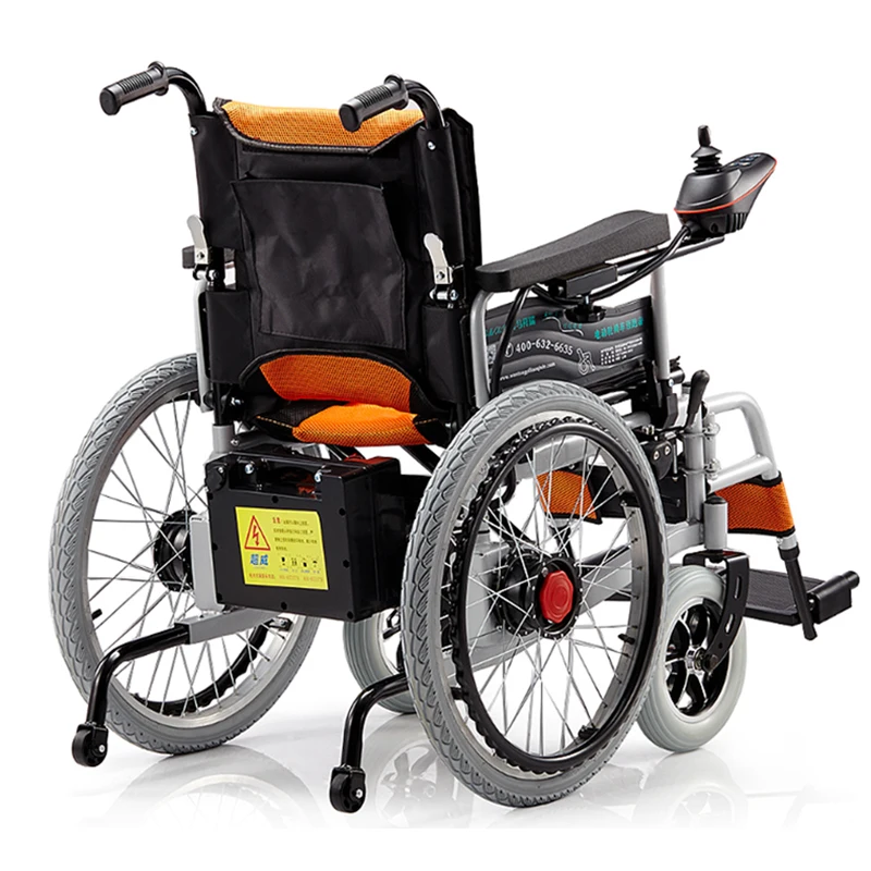 Electric Wheelchair for The Elderly People Disabled Wheelchair Hot Sale Folding Rehabilitation Therapy Supplies Plus Medical