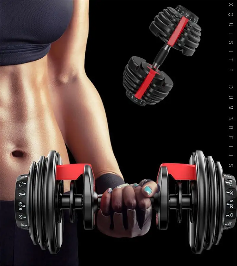 custom cheapest wholesale fitness steel adjustable dumbbells 90lb 40kg weights system gym dumbell sets adjustable dumbbell