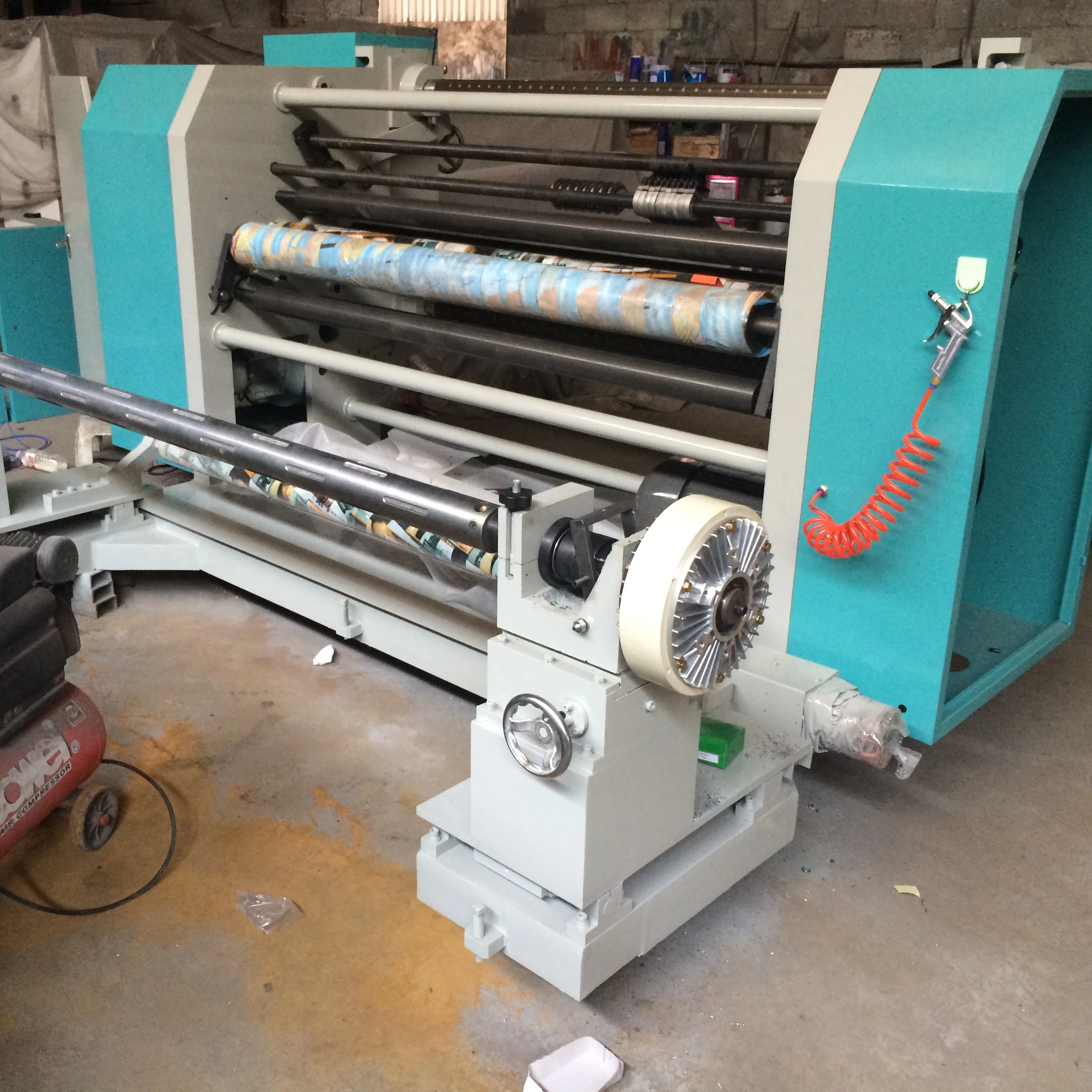Manual Window Film Slitting Rewinding Machine and Paper Rewinder