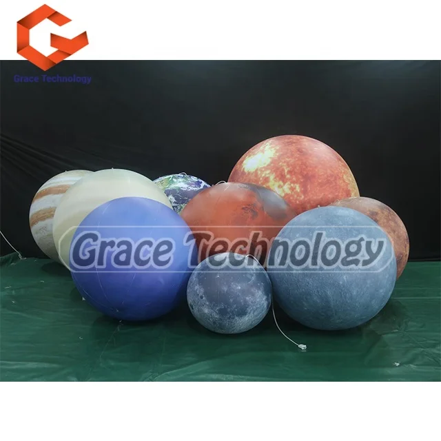 Giant Inflatable World Map Balloon Inflatable Earth Planet Balloon for Decoration