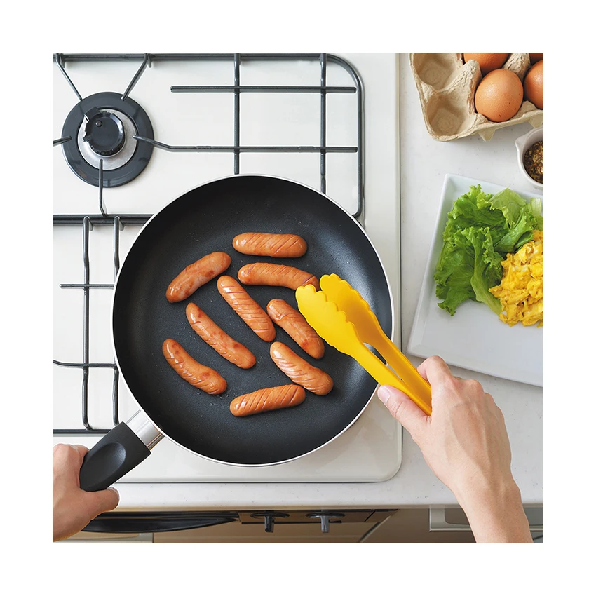 
All-purpose Nylon Core Kitchen Tongs Silicon Made in Japan for Sale Utensils 