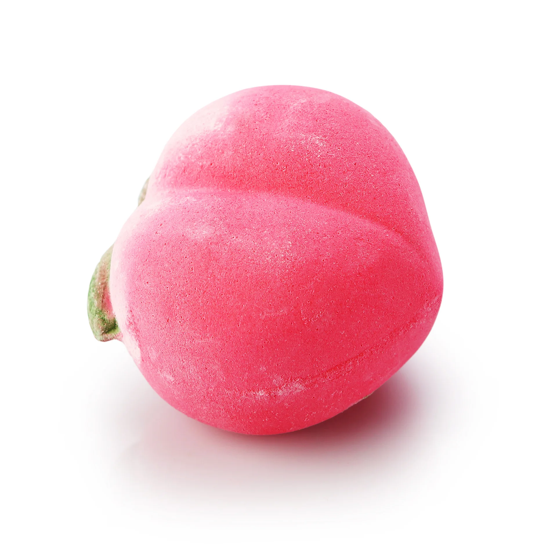 Wholesale Oem Fruit Bath Fizzies Peach Bathbomb Organic Essential Oil Coloful Bubble Bath Women Bath Bomb