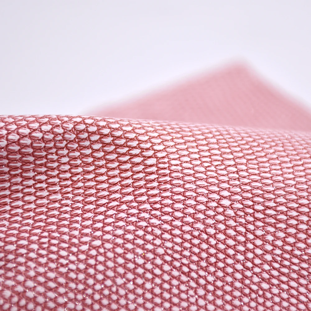 wholesale  animal skin PU faux synthetic  Leather Emboss Snake Design for Bag/shoe