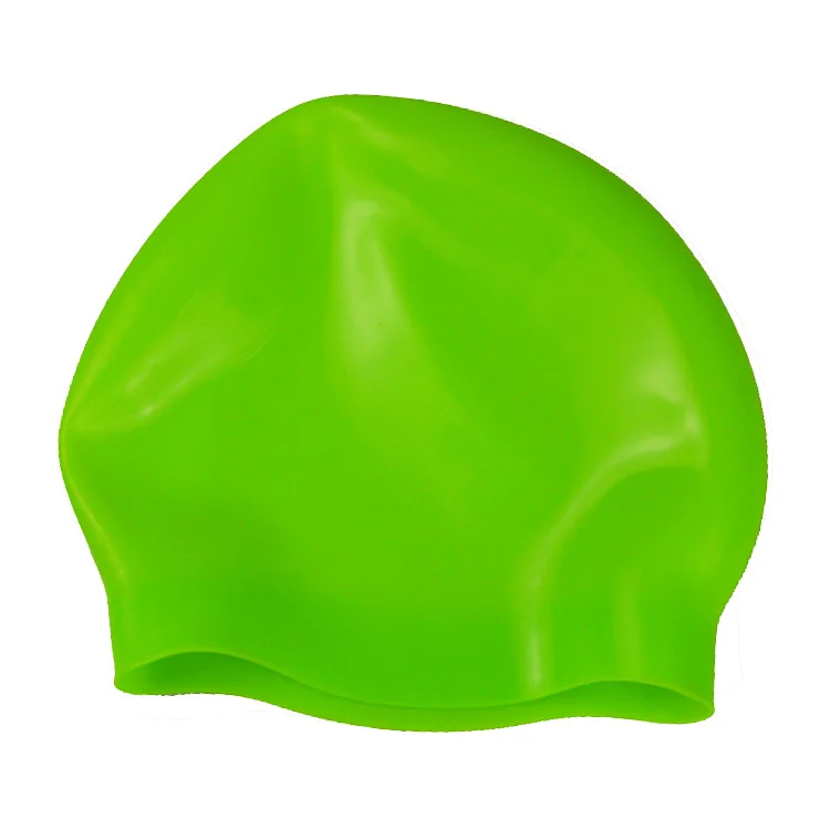 Seamless swimming cap 100% Silicone Seamless Water Drop Cap  Suitable Seamless Hat Silicone Swim Cap