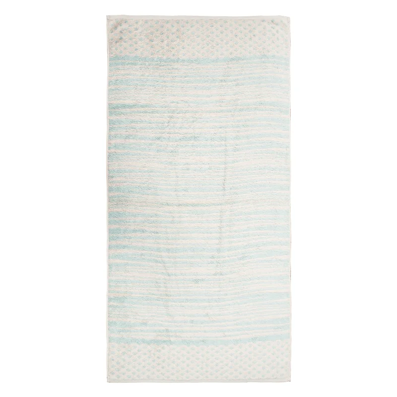 Morden Luxury Jacquard Soft 100% Organic Cotton Personalized 74*144 Bath Beach Towel