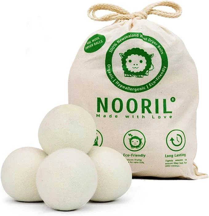 Dryer Balls Pack of 4 Custom Packing Wool Dryer Balls New Zealand Wool Strip Dryer Wool Ball