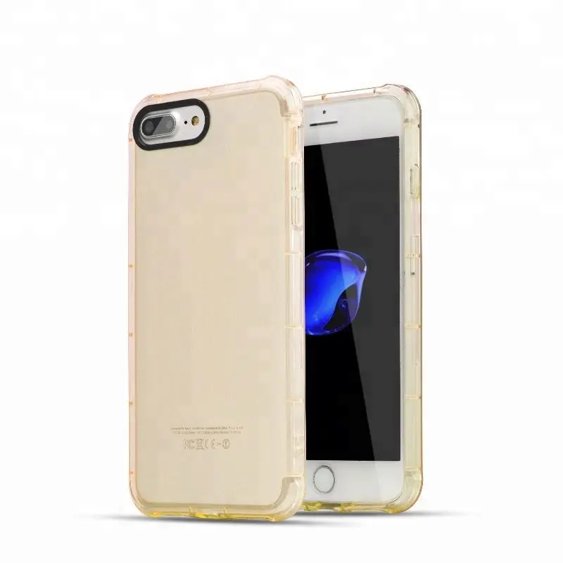 Wholesale Shockproof Clear Transparent Soft TPU Mobile Phone Back Case Cover for iphone 7 8 Plus XS Max