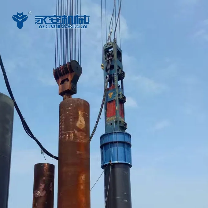 Yongan small size  hydraulic impact hammer for crane frame excavator