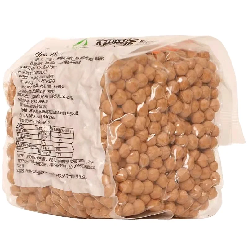 1kg Wholesale High Quality Regular Black Tapioca Pearls For Bubble Tea