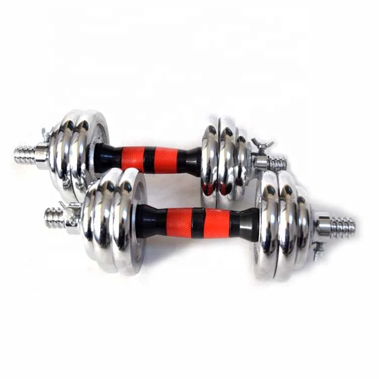 26.5mm Hole With Chrome Disc Dumbbell Weights lift Barbells